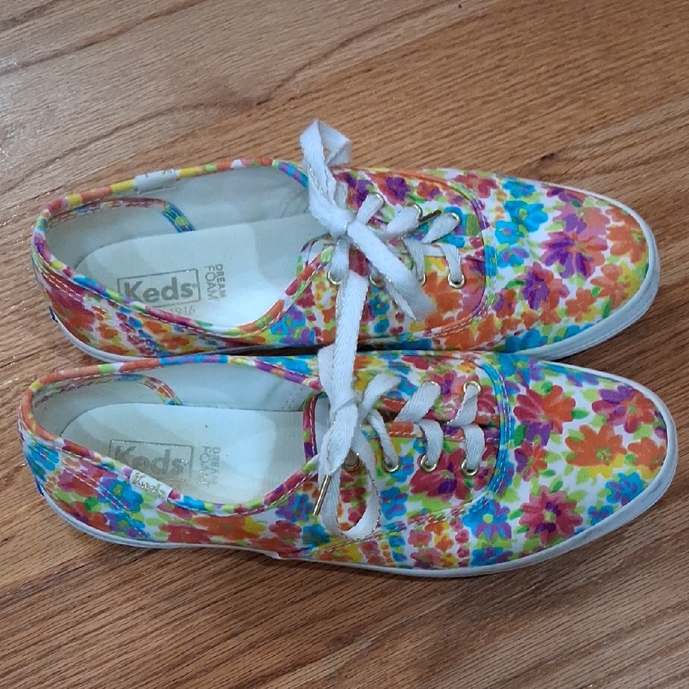 Keds Multicolor Floral Sneakers
